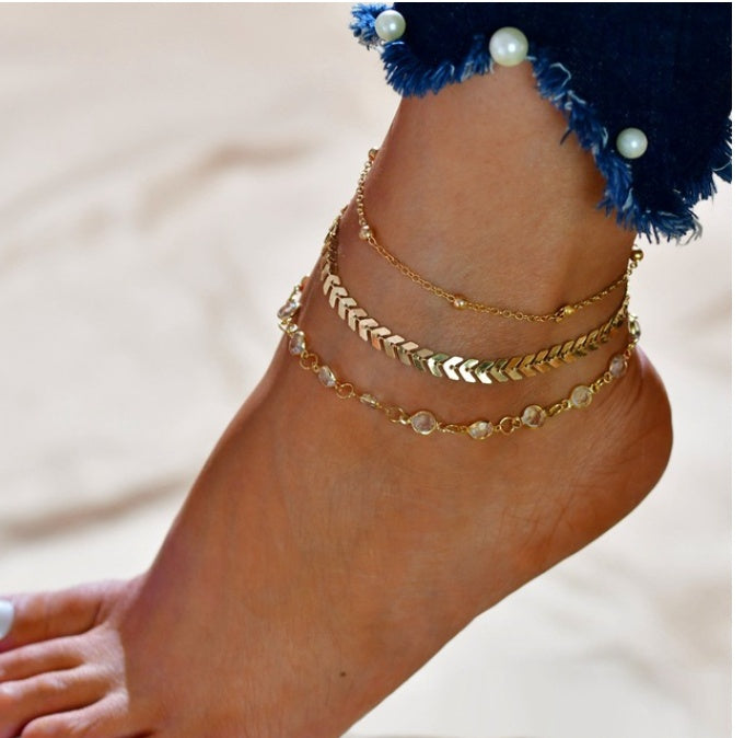 Bohemian Anklets